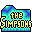 Blue-Green Simpsons folder 2 icon